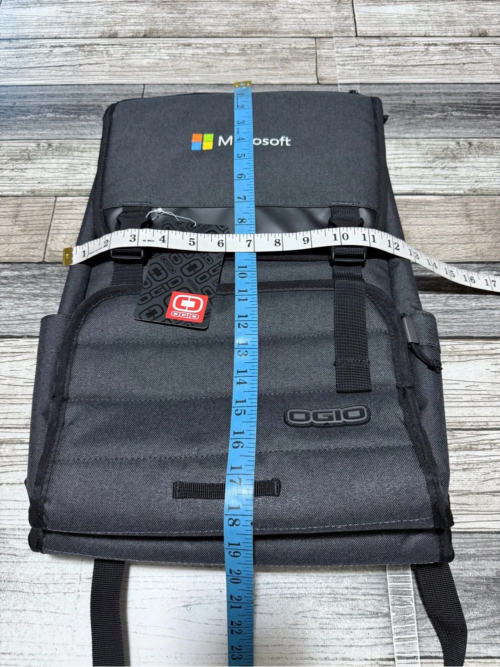 Ogio APEX Rucksack Slalom Microsoft Employee Dark Gray Black Laptop Backpack